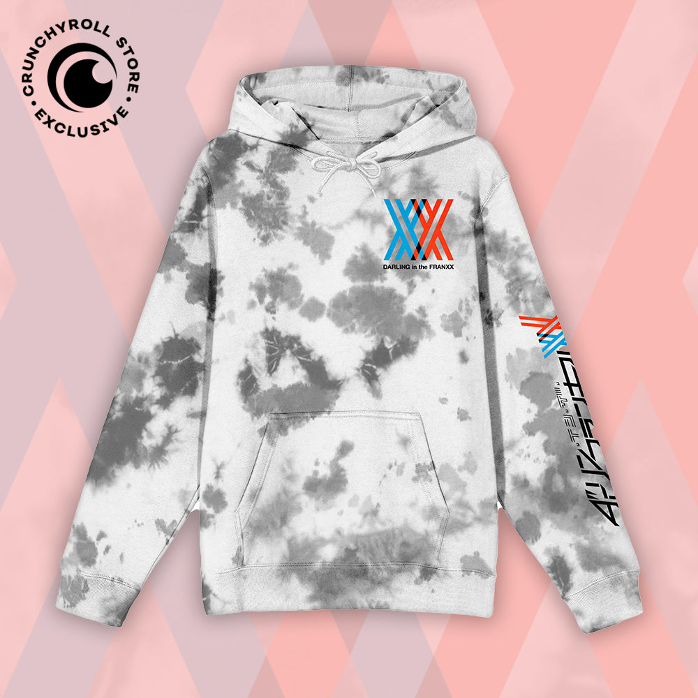 DARLING in the FRANXX Logo Dye Hoodie Crunchyroll Exclusive